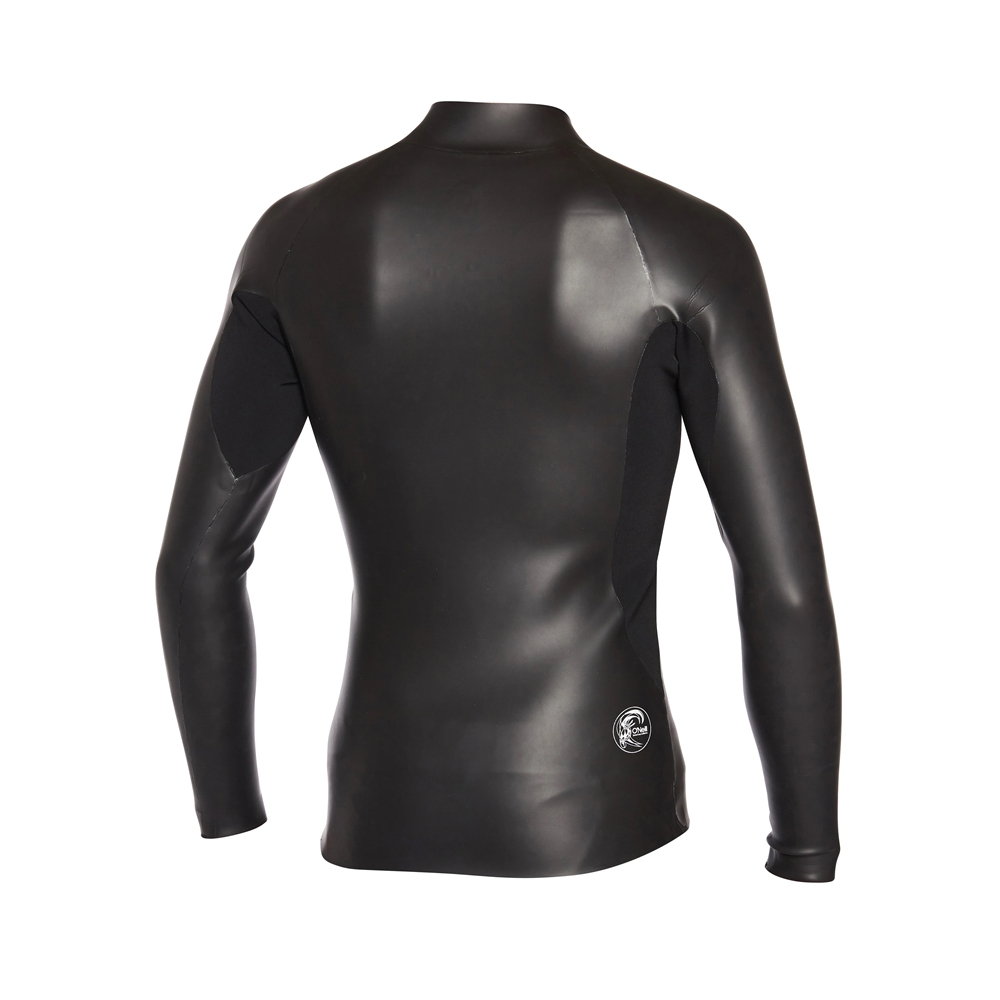 O'Neill O'Riginal Zip Through Neo Rubber Jacket with 2/1mm UltraFlex DS neoprene and vertical front zip, available at Freeride Surf & Skate NZ.