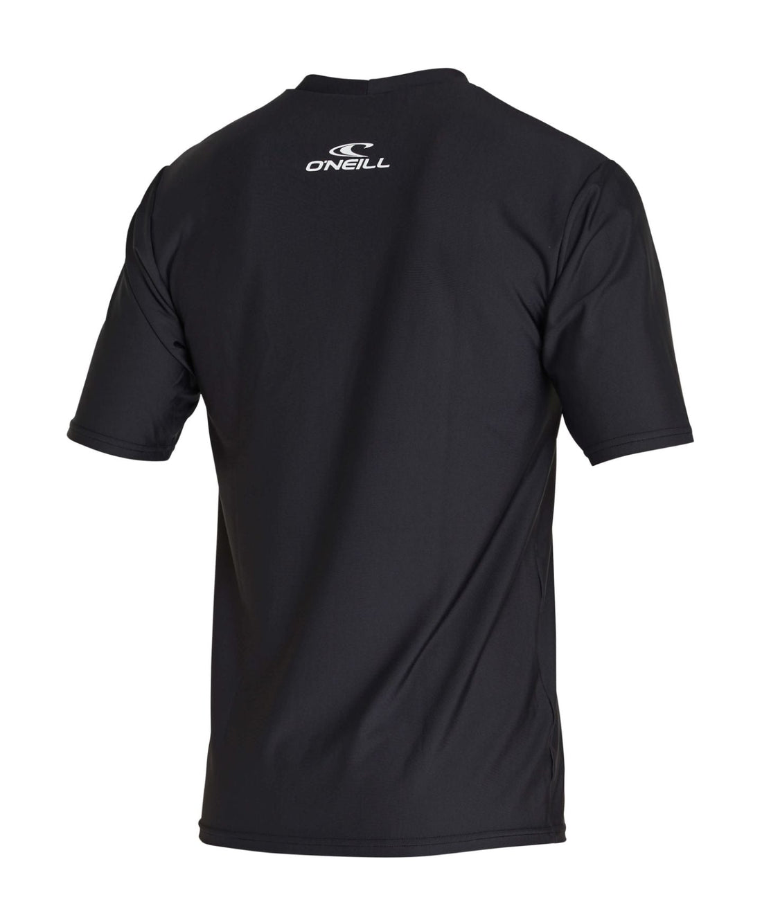 O'Neill Reactor UV Short Sleeve Rash Tee in Black with UPF 50+ sun and rash protection, available at Freeride Surf & Skate NZ.