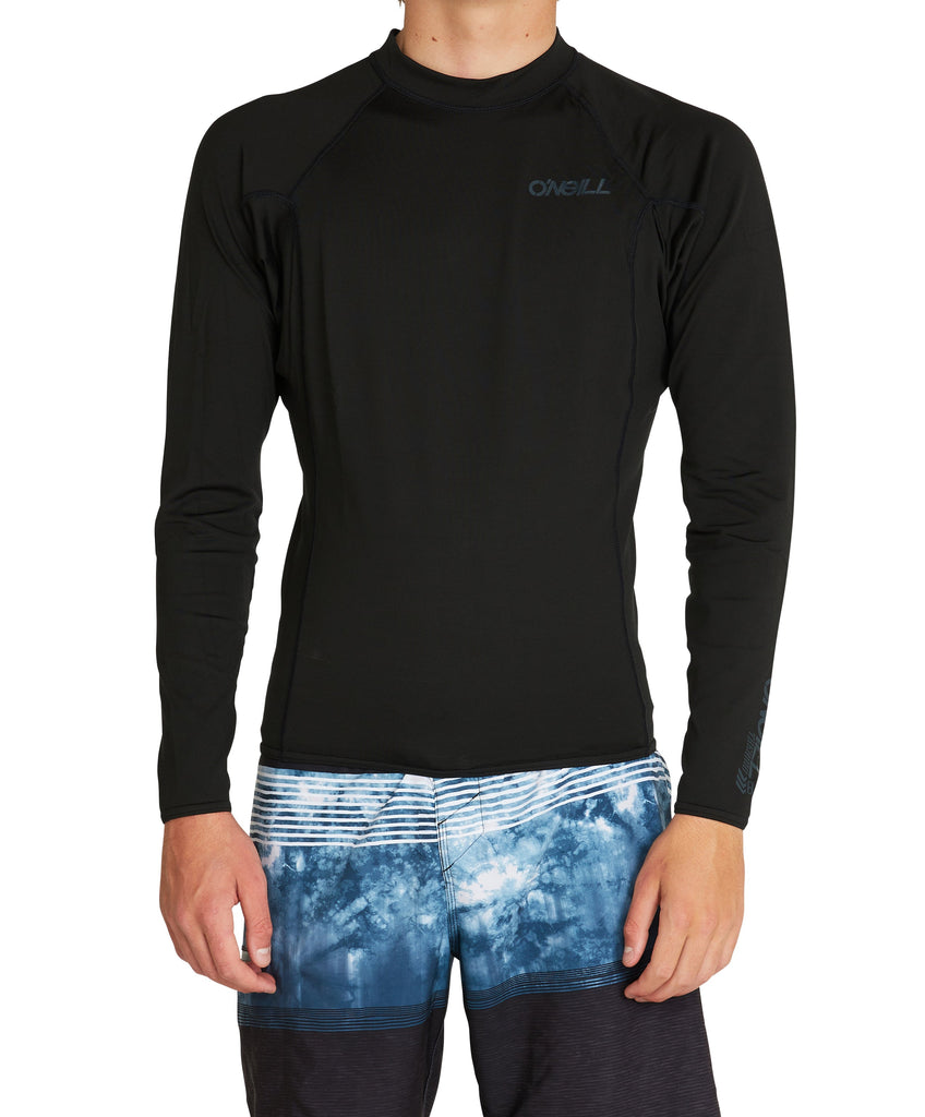 O'Neill Thermo Long Sleeve Crew with Thermo-X insulation, slim fit and UPF 50+ sun protection, available at Freeride Surf & Skate NZ.
