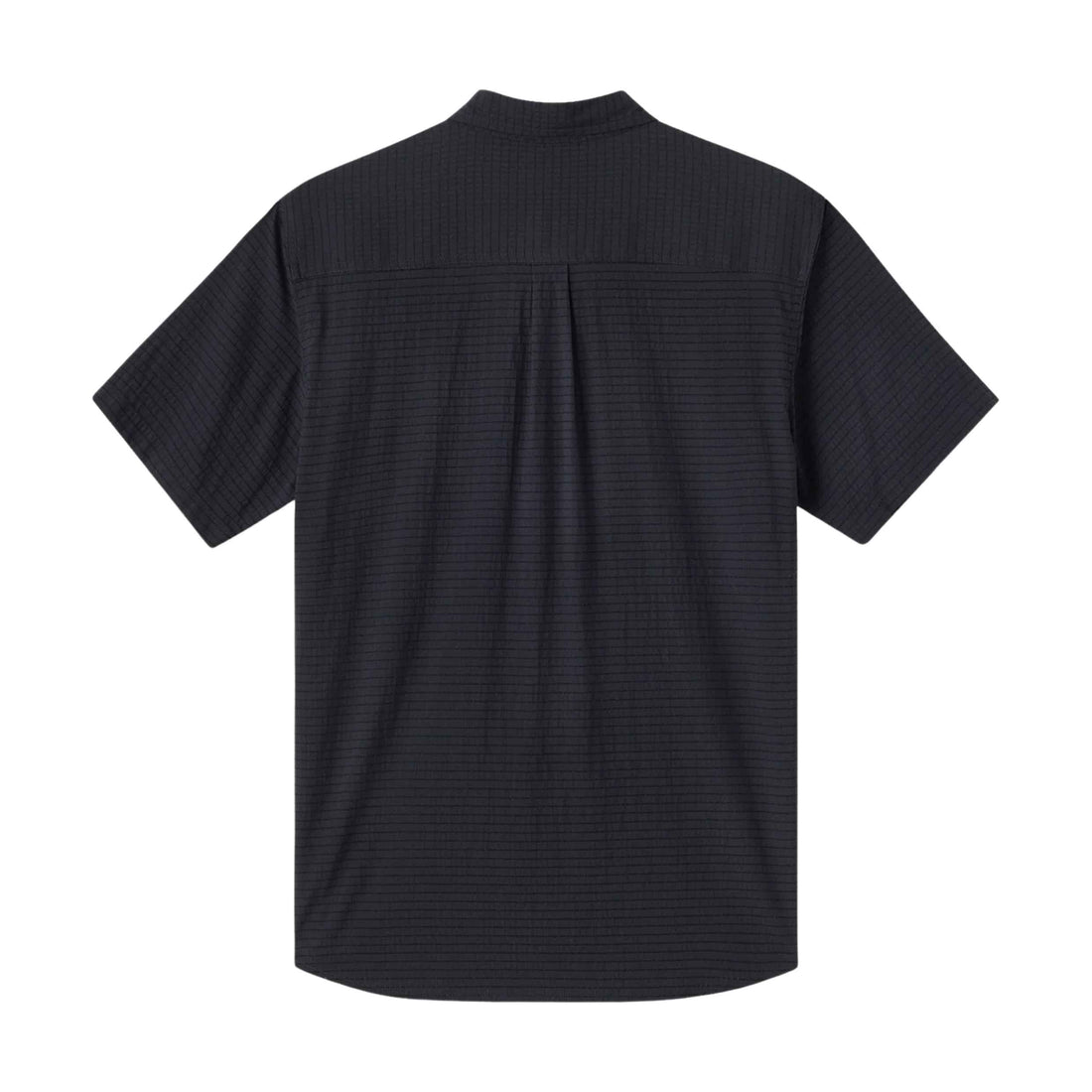 O'Neill TRVLR UPF Perforated Shirt in Black with lightweight breathable perforated fabric.