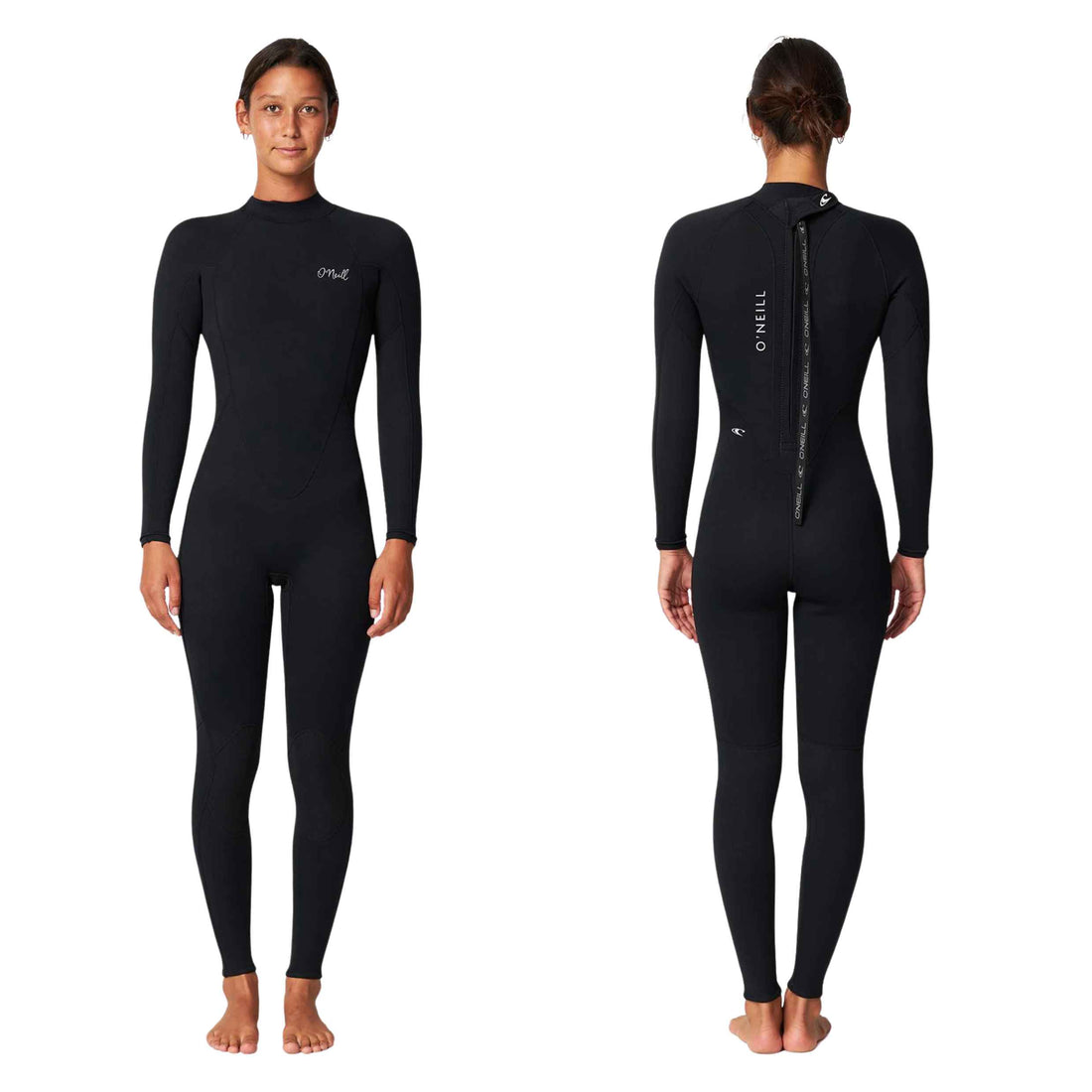 O'Neill Women's Reactor 2 Back Zip 3/2mm Steamer with UltraFlex DS neoprene and seamless paddle zones, available at Freeride Surf & Skate NZ.