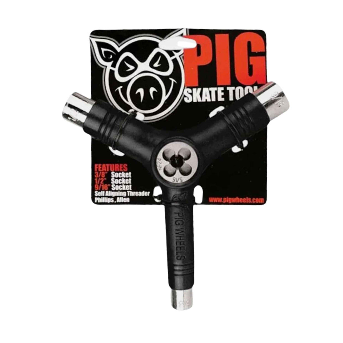 Pig Re-Threader Skate Tool available at Freeride Surf & Skate NZ.