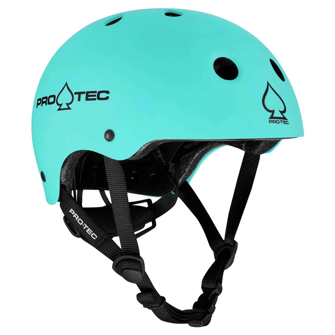 Pro-Tec Junior Classic Certified Helmet in Matte Teal available at Freeride Surf & Skate NZ.