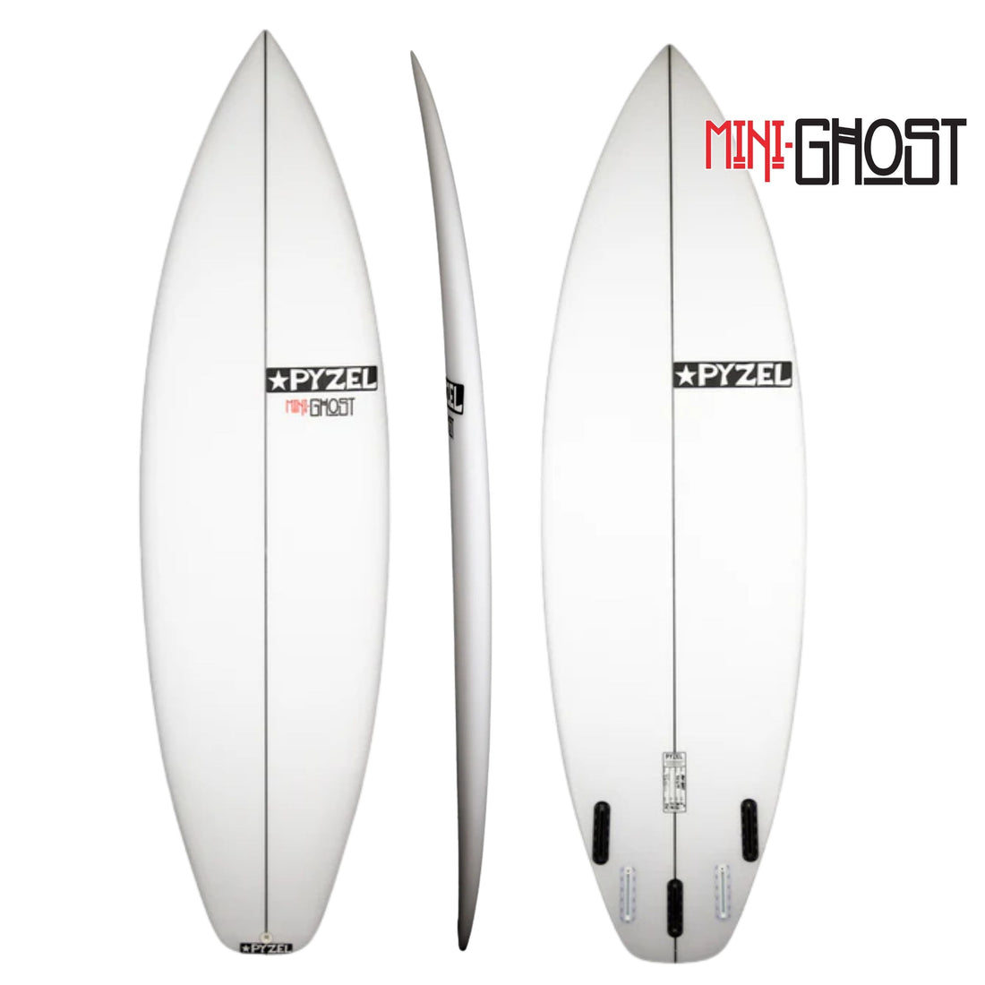 PYZEL MINI GHOST SQUASH TAIL SURFBOARD