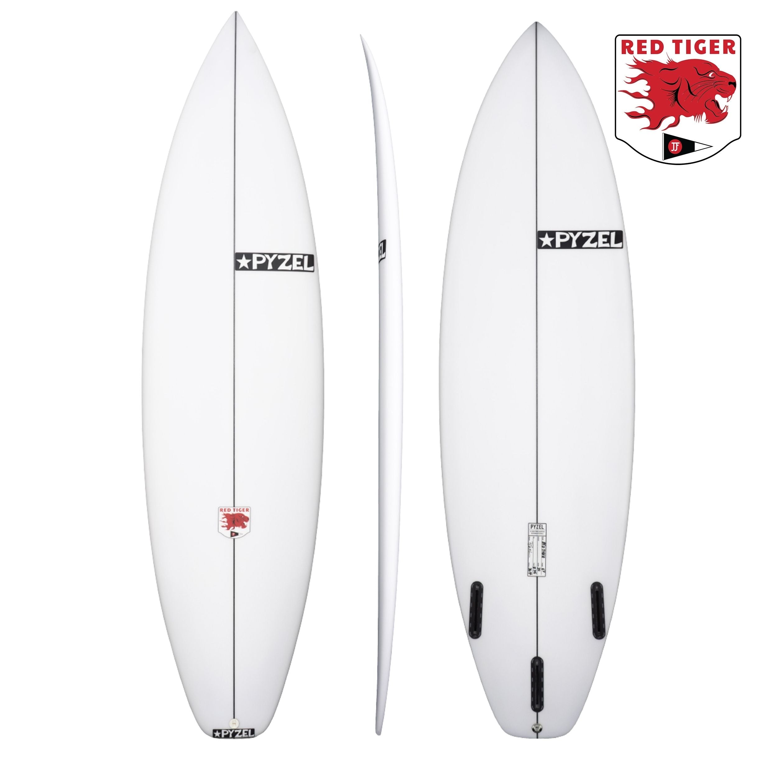 Pyzel Red Tiger Surfboard – JJF World Champs Model