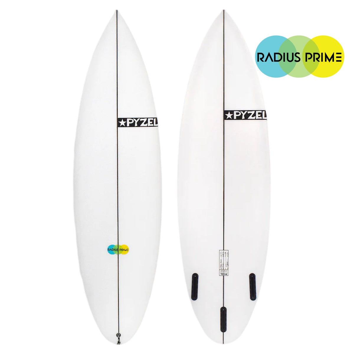 Pyzel Radius Prime Round Tail Surfboard | High Performance Surfing
