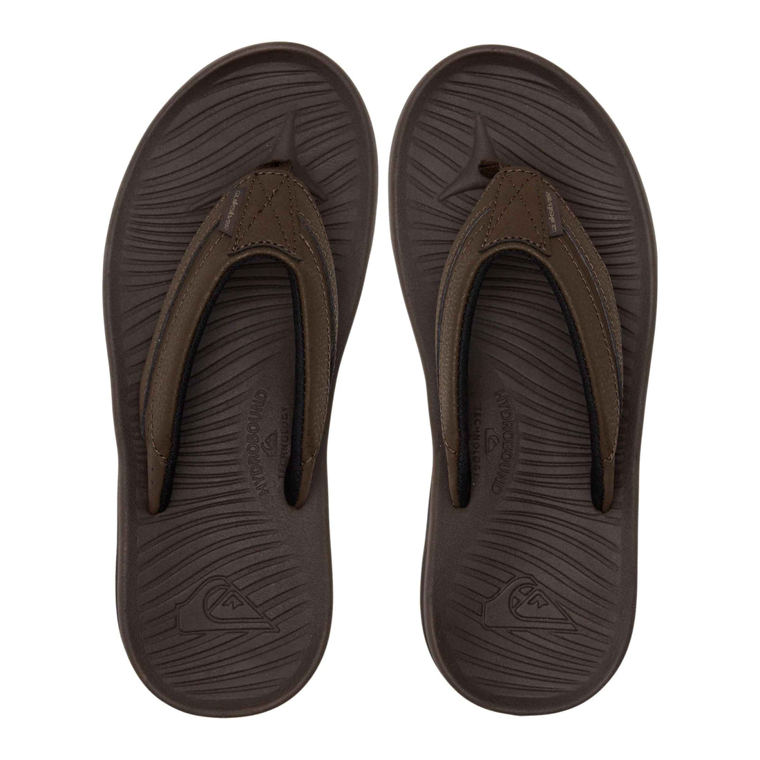 Quiksilver Travel Oasis Jandal in Brown Brown available at Freeride Surf & Skate NZ.