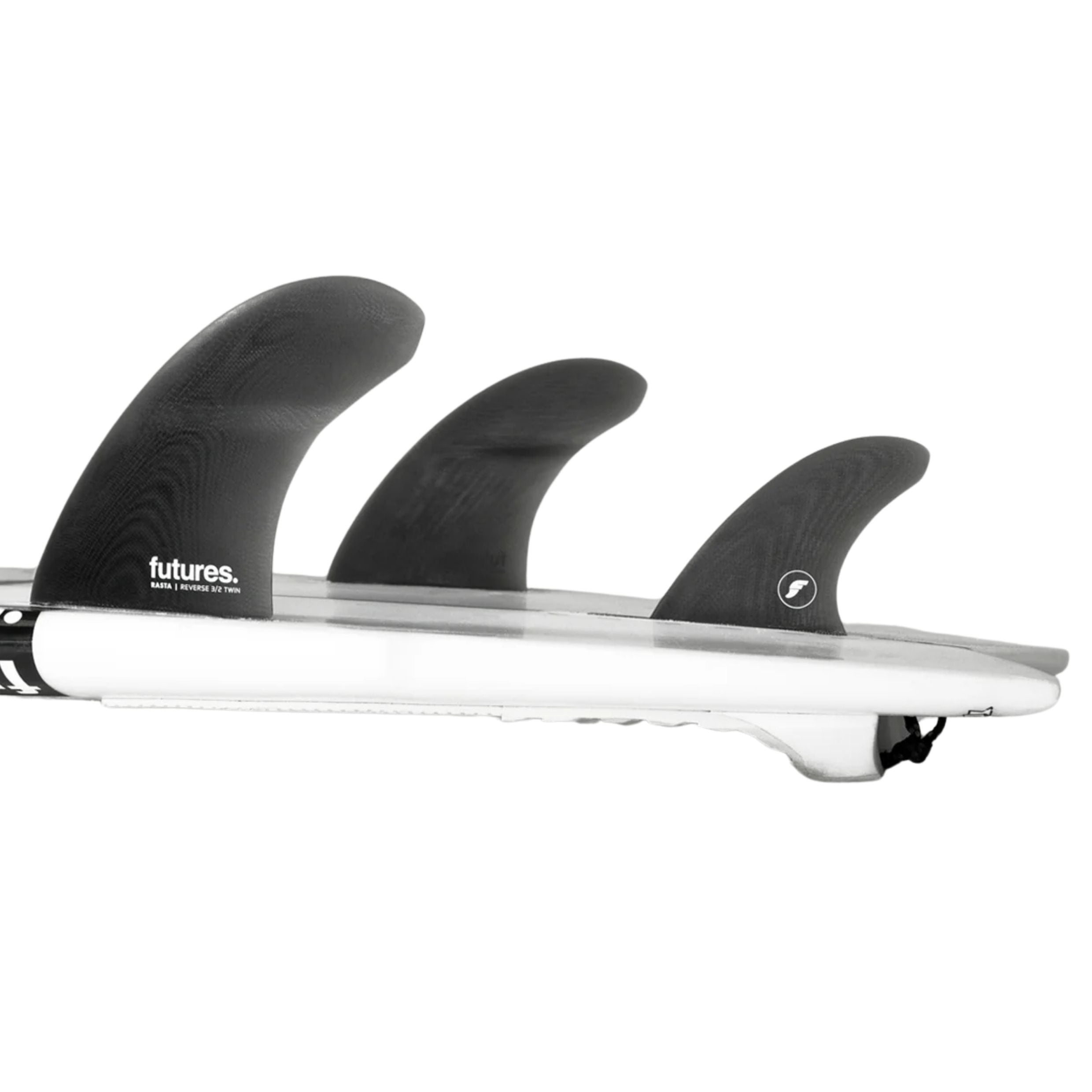 Rasta Reverse 3/2 Twin+1 Futures Fin Set