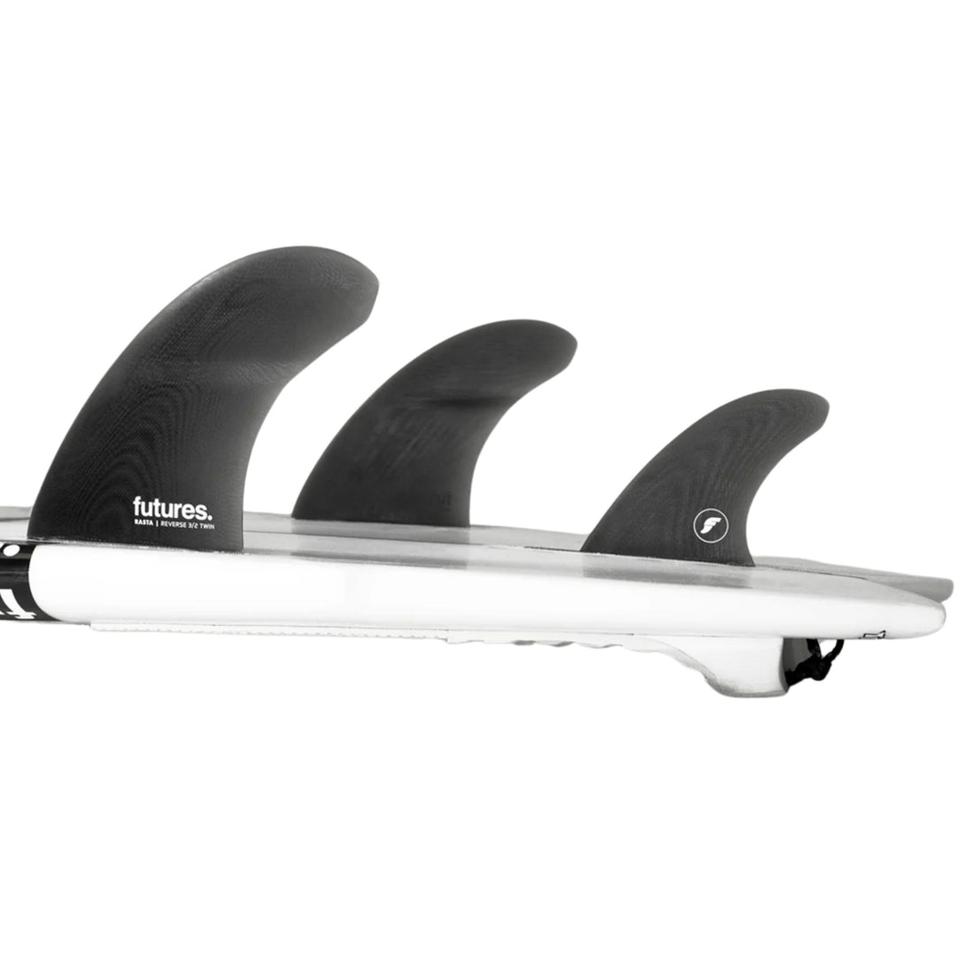 Rasta Reverse 3/2 Twin+1 twin plus trailer fin set Futures system at surf shop Auckland NZ