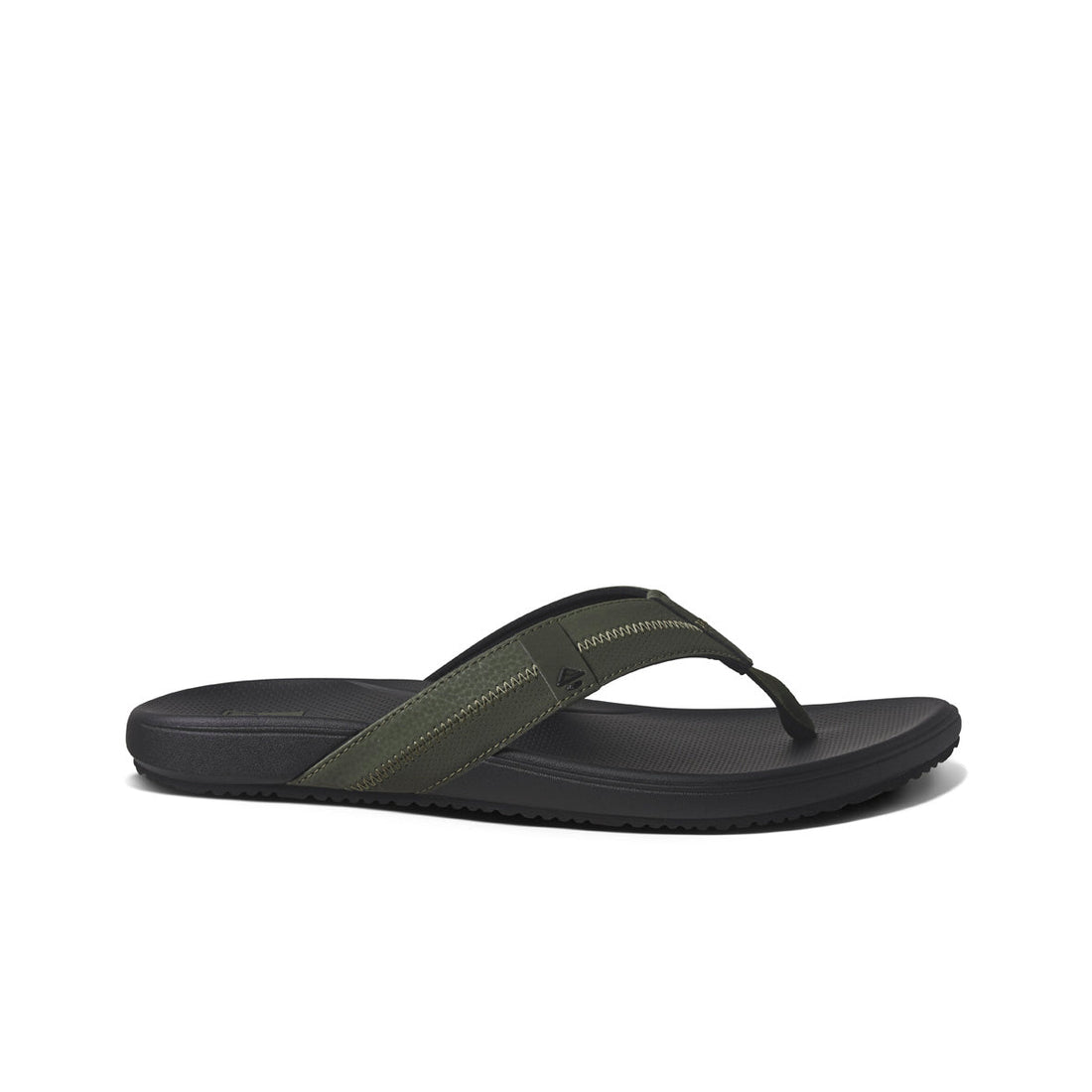 Reef Cushion Phantom 2.0 Jandal in Olive Black available at Freeride Surf & Skate NZ.