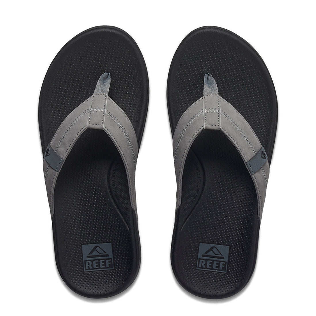 Reef Cushion Phantom 2.0 Jandal in Shaded Grey available at Freeride Surf & Skate NZ.