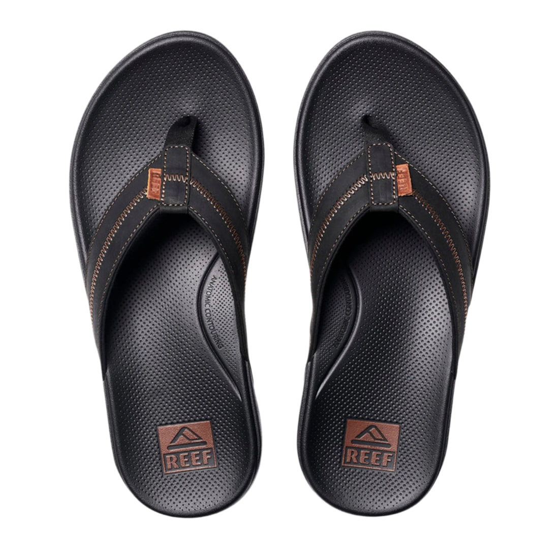 Reef Cushion Phantom LE 2.0 Jandal in Black Coffee available at Freeride Surf & Skate NZ.