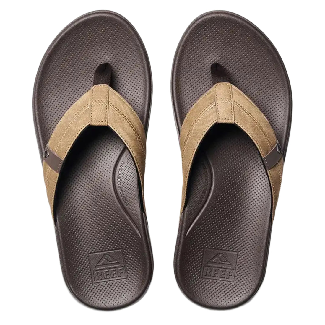 Reef Cushion Phantom LE 2.0 Jandal in Brown Tan available at Freeride Surf & Skate NZ.