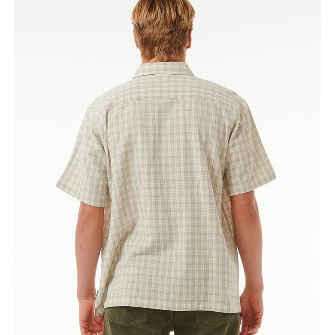 Rip Curl Classic Surf Check Shirt in Bone available at Freeride Surf & Skate NZ.