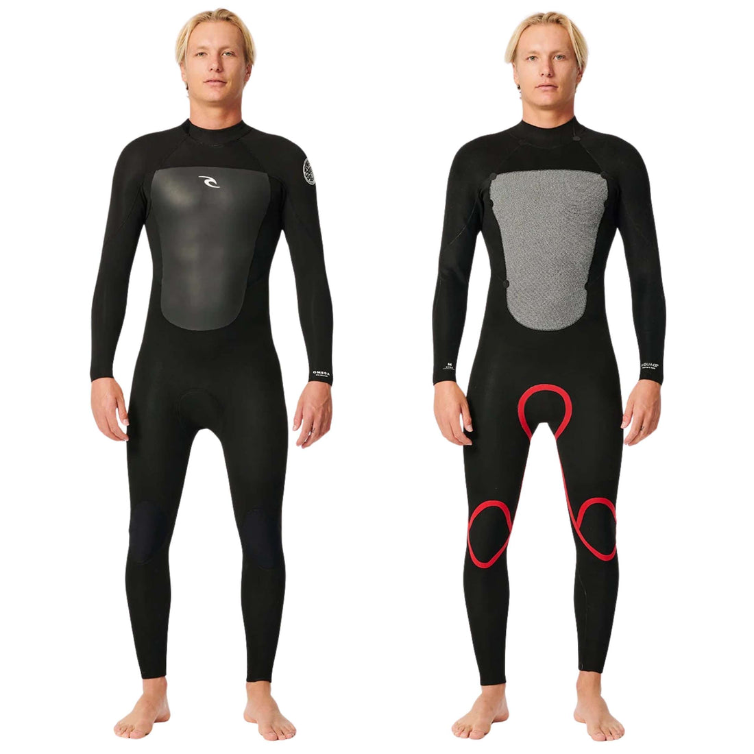 Rip Curl Omega 3 2mm back zip wetsuit steamer available at Freeride Surf & Skate NZ.