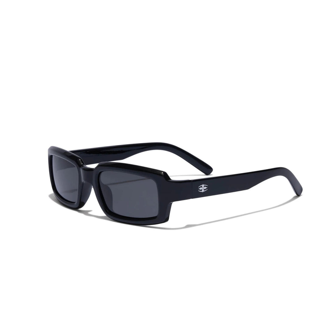 Ritual Interceptor sunglasses polished black frame with black polarised lenses rectangular fit at Freeride Surf & Skate NZ.