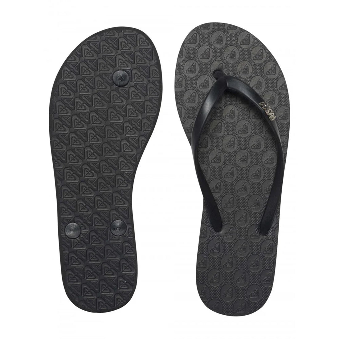 Roxy Viva IV Jandal in Black available at Freeride Surf & Skate NZ.