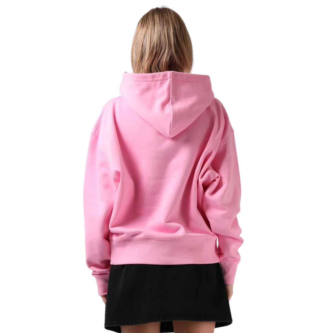 RPM Women's Flow Oversized Box Hood in Pink with a relaxed oversized fit and hooded design.