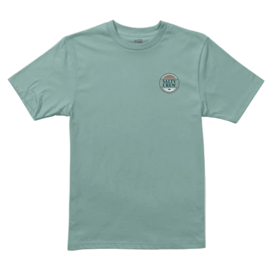 Salty Crew Simple Fade Mackerel Boys Tee in Mackerel available at Freeride Surf & Skate NZ.