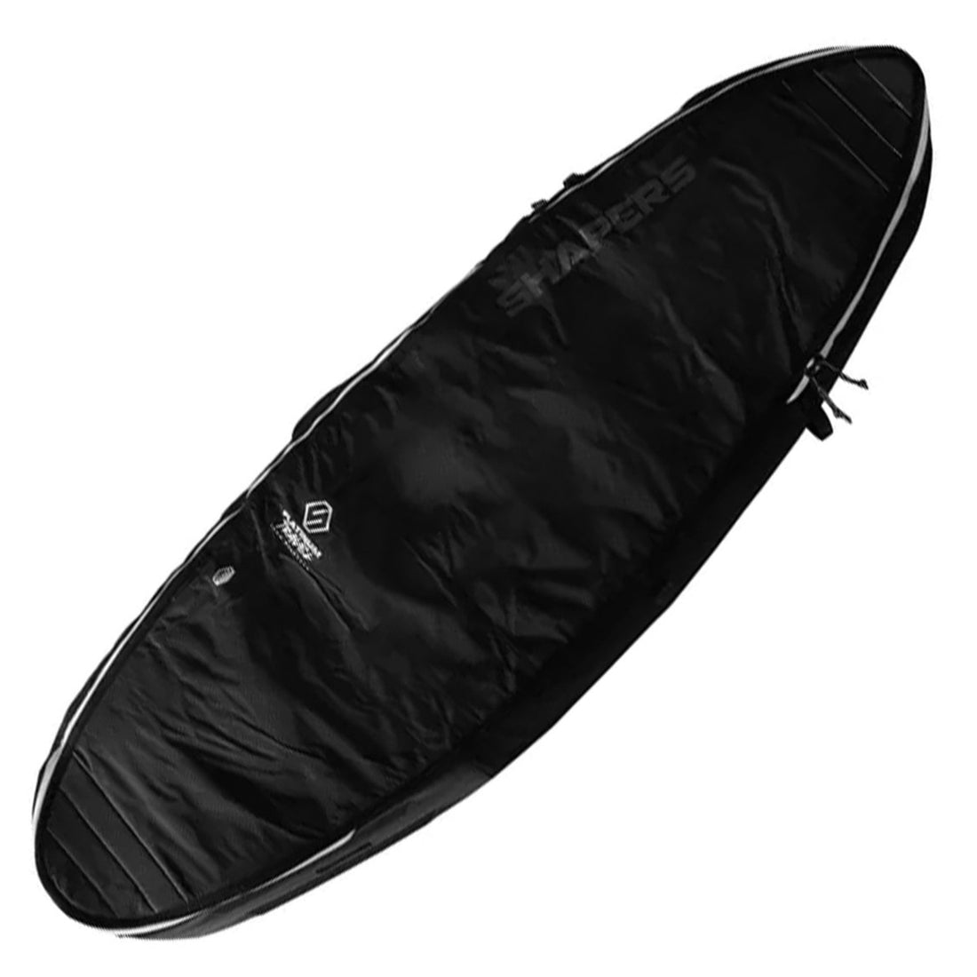 Shapers 7 foot platinum 3 to 5 board surfboard travel bag heavy duty board bag available at Freeride Surf & Skate NZ.