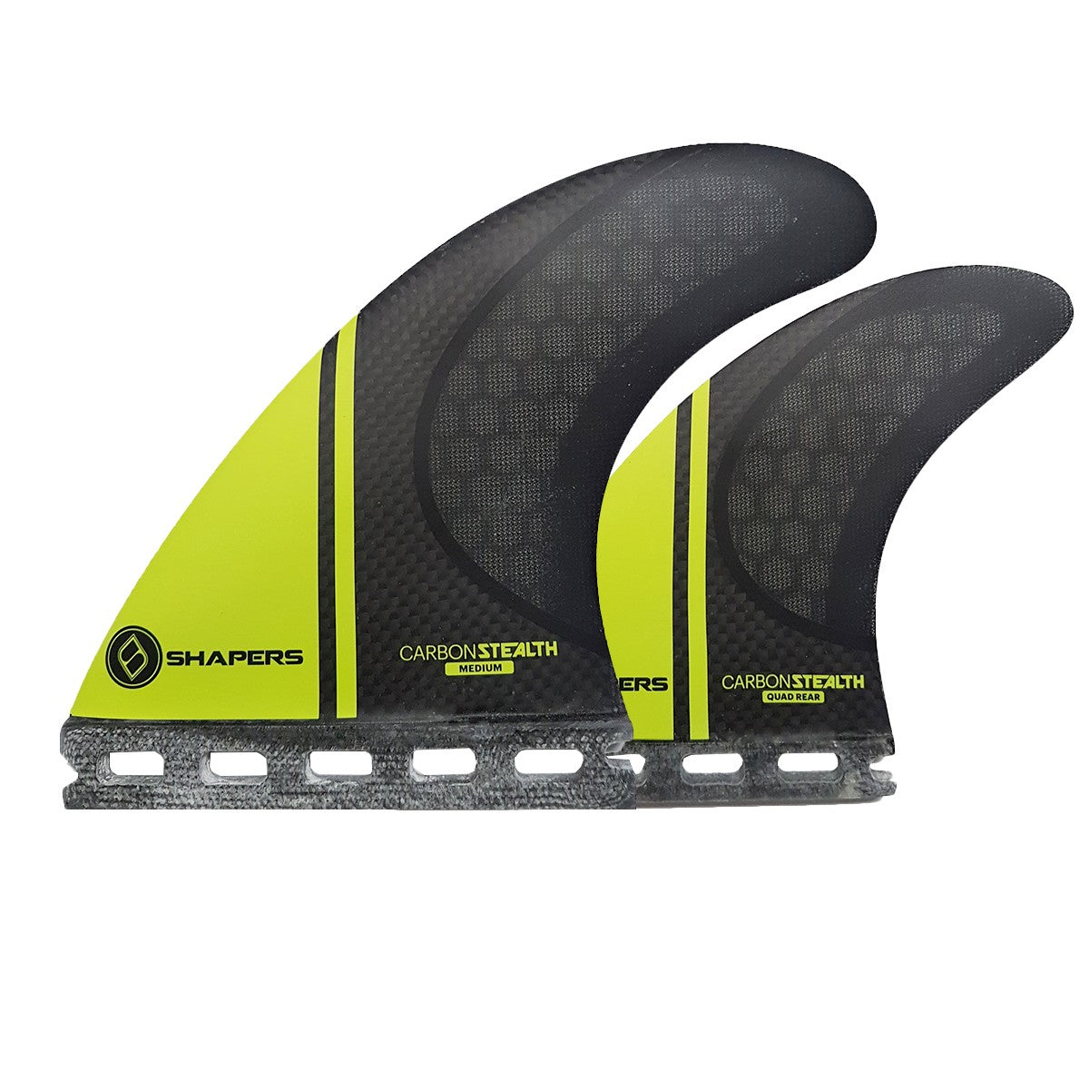 Shapers Fin SQ5 quad fin Shapers Fins - Stealth SQ-5 Quad