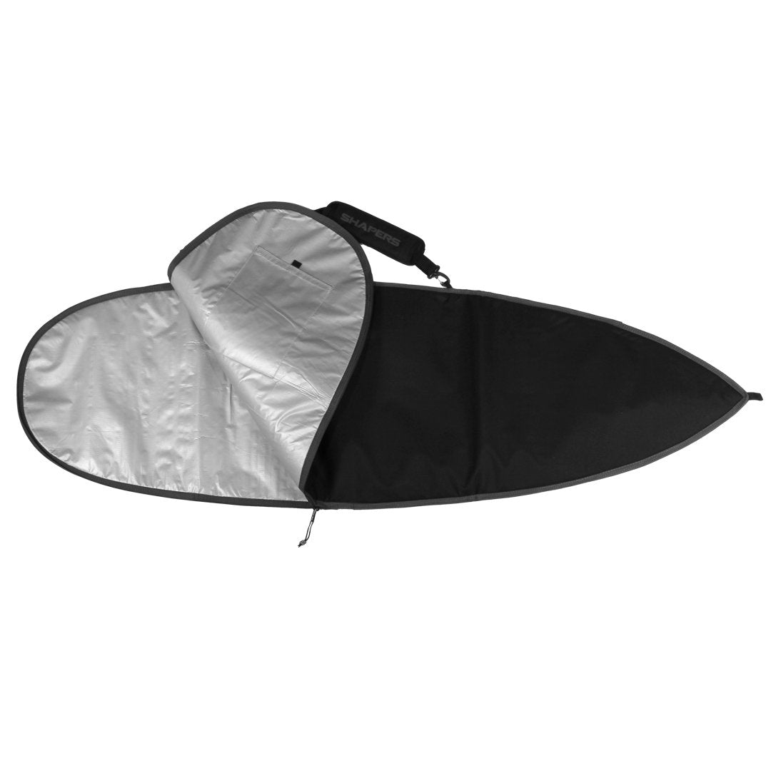 Shapers DayLite 6 foot 7 shortboard surfboard bag lightweight board cover available at Freeride Surf & Skate NZ.