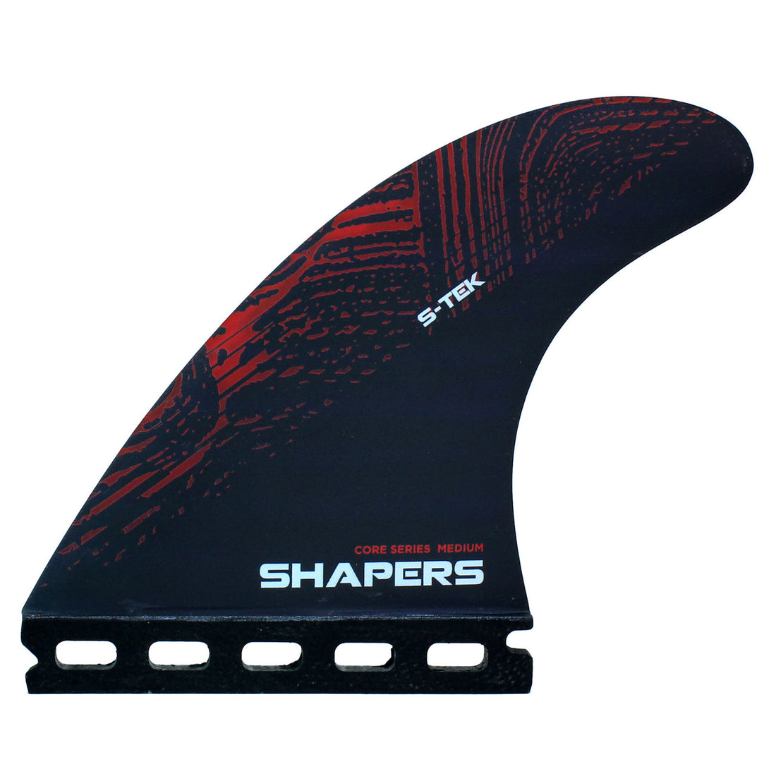 Beautifully hand-foiled performance fins with a stiff driving base and a progressive flex pattern featuring refined tips design foiled for a responsive feel. Designed in ur New S-TEK Construction.
