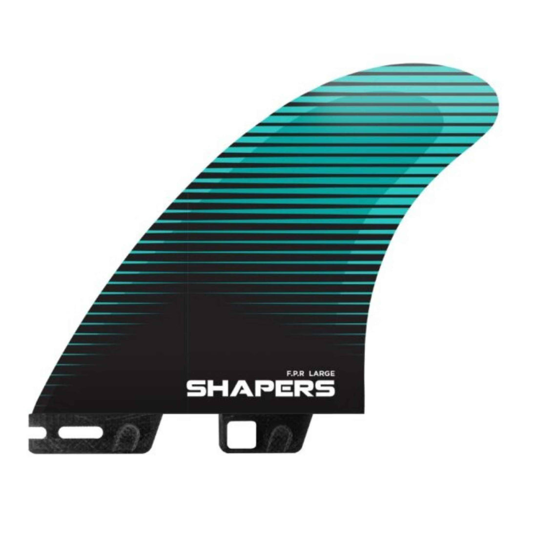 Shapers F.P.R. Airlite Large 3-Fin Shapers 2 Tab fin set FCS II system at surf shop Auckland NZ