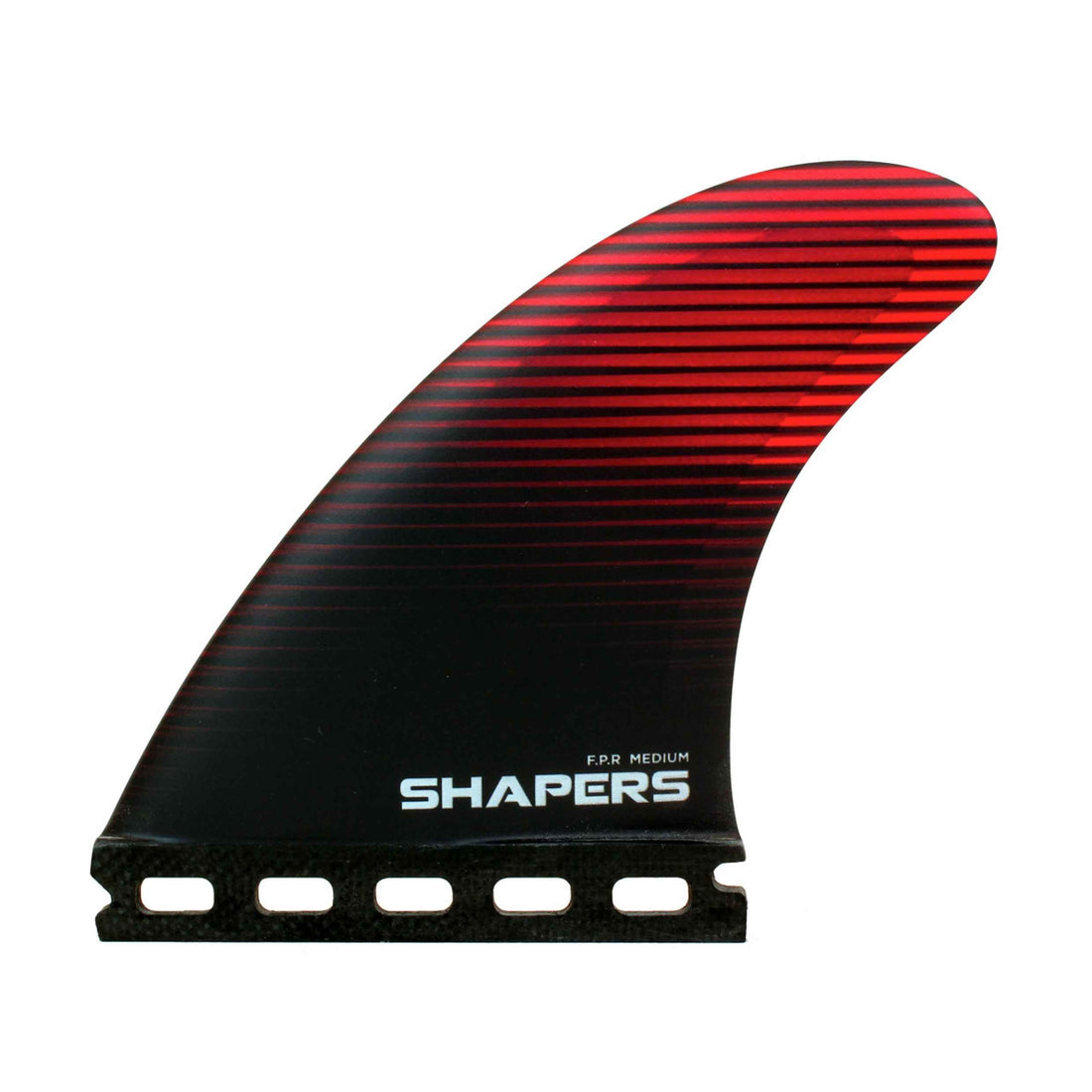 Shapers F.P.R. Airlite Medium 3-Fin fin set Futures system at surf shop Auckland NZ