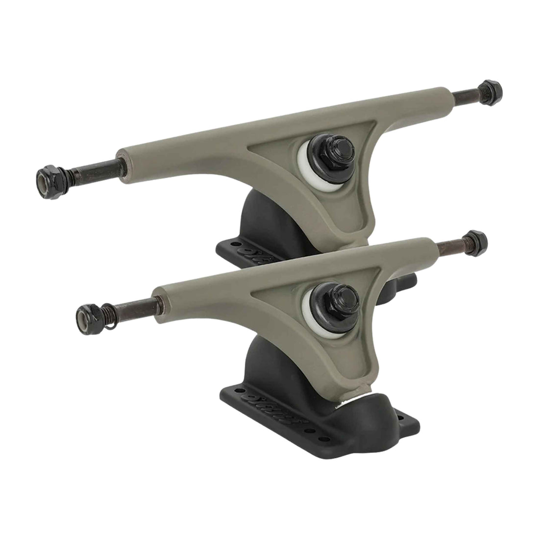 Slant Reverse Kingpin 150 skateboard truck set with reversible 50° and 54° hangers, available at Freeride Surf & Skate NZ.
