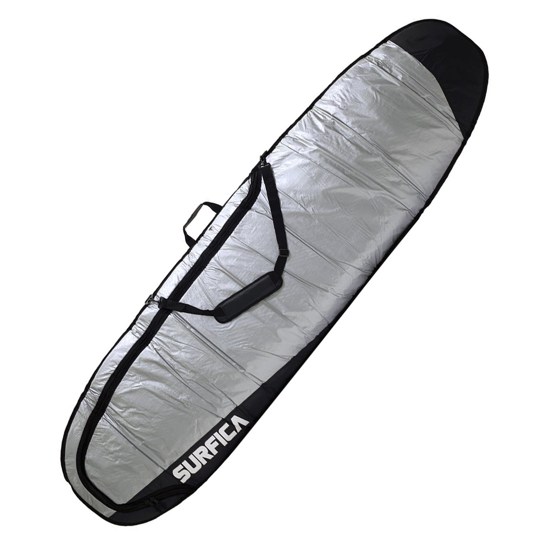 Surfica 8 foot 6 extra wide longboard surfboard bag for SUP and softboards available at Freeride Surf & Skate NZ.