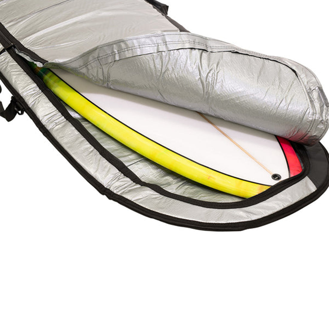 Surfica 9 foot 2 extra wide longboard surfboard bag for SUP and softboards available at Freeride Surf & Skate NZ.