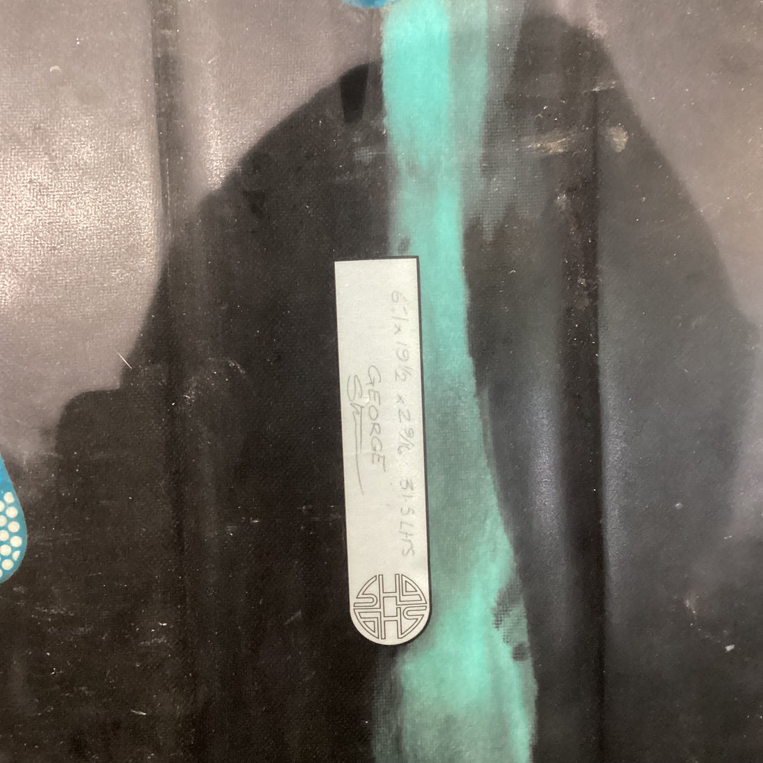 Second-hand GHS Phantom surfboard 6'1 with FCS II fin setup available at Freeride Surf & Skate NZ.