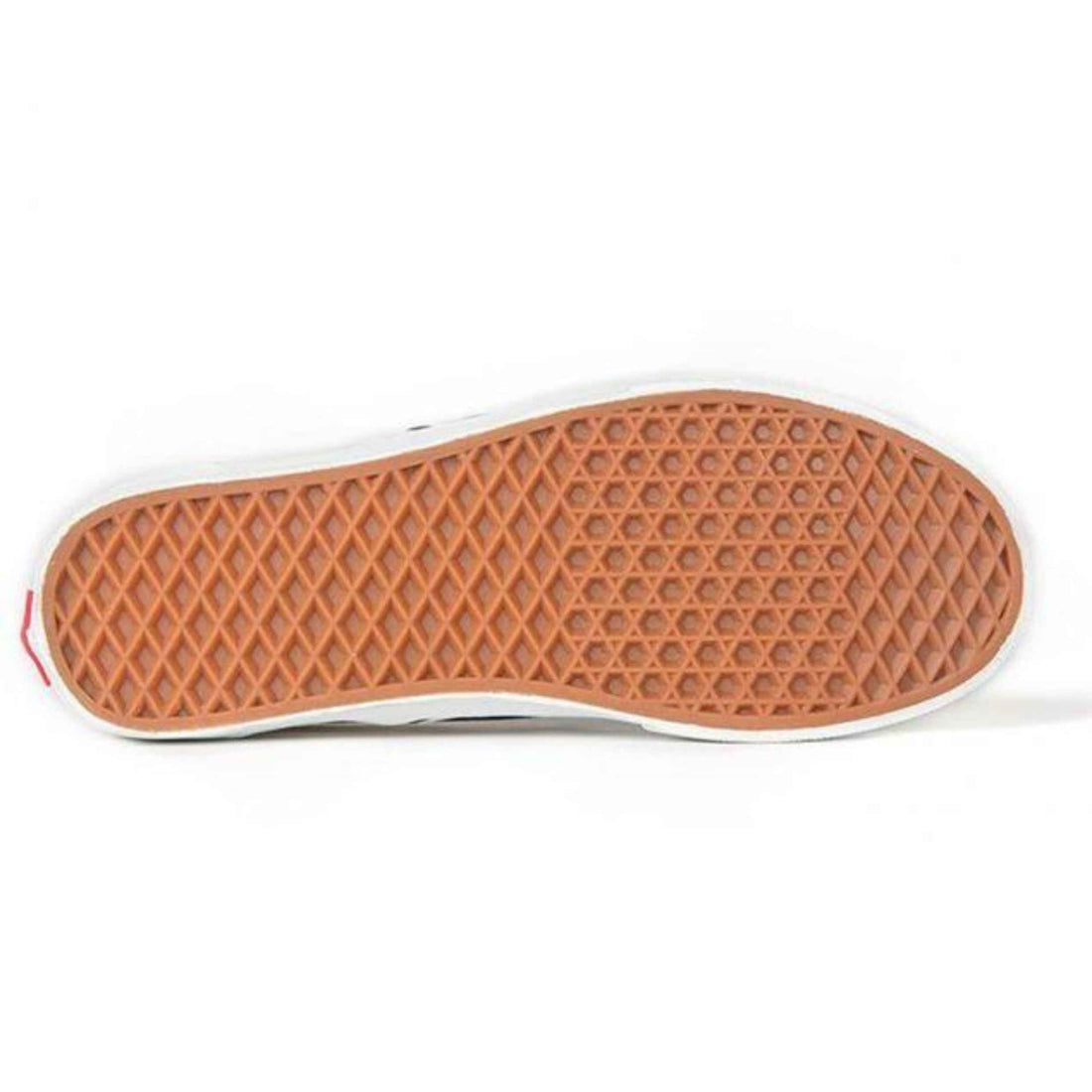 Vans Classic Slip-On Checkerboard shoes in Black White with canvas upper, elastic side panels and signature waffle sole.