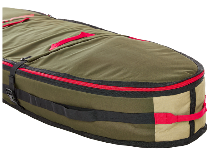 Veia 3/2 convertible 6 foot 6 surfboard travel bag squadron Cordura board bag available at Freeride Surf & Skate NZ.