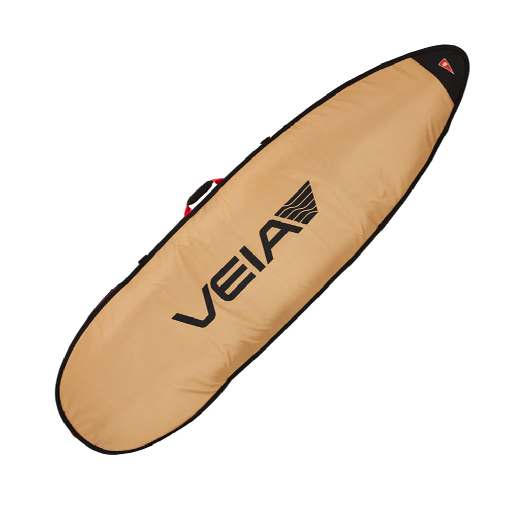 Veia John John Florence 6 foot 6 day surfboard bag desert Cordura board bag available at Freeride Surf & Skate NZ.