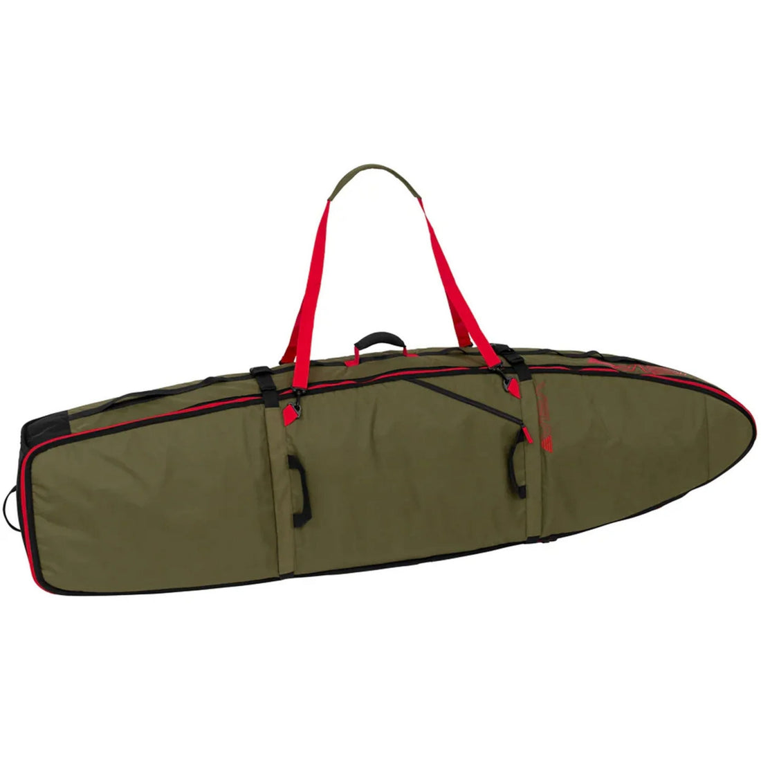 Veia quality multi surfboard travel bag by John John Florence exclusive at Freeride Surf Skate on sale. Fits 3-4 surfboards.