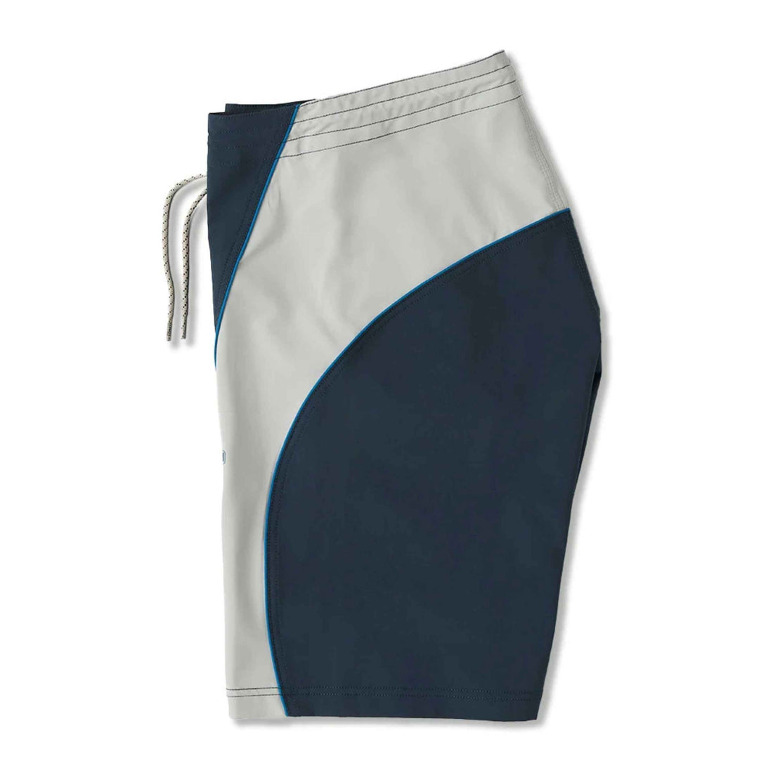 Vissla Double Up 21-inch Boardshort in Midnight with recycled stretch fabric and back pocket, available at Freeride Surf & Skate NZ.