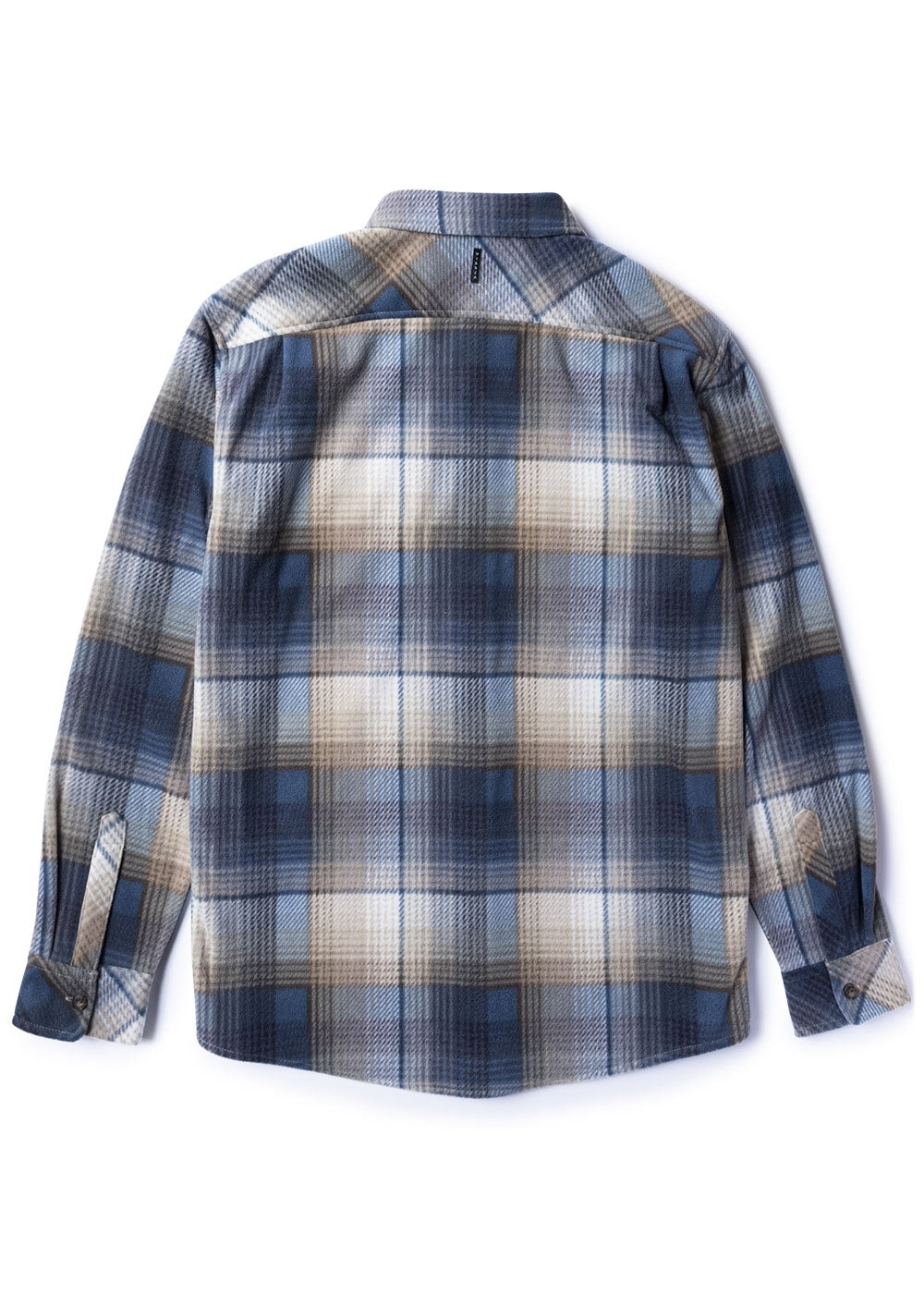 Vissla Eco-Zy polar flannel sea water recycled fleece shirt available at Freeride Surf & Skate NZ.