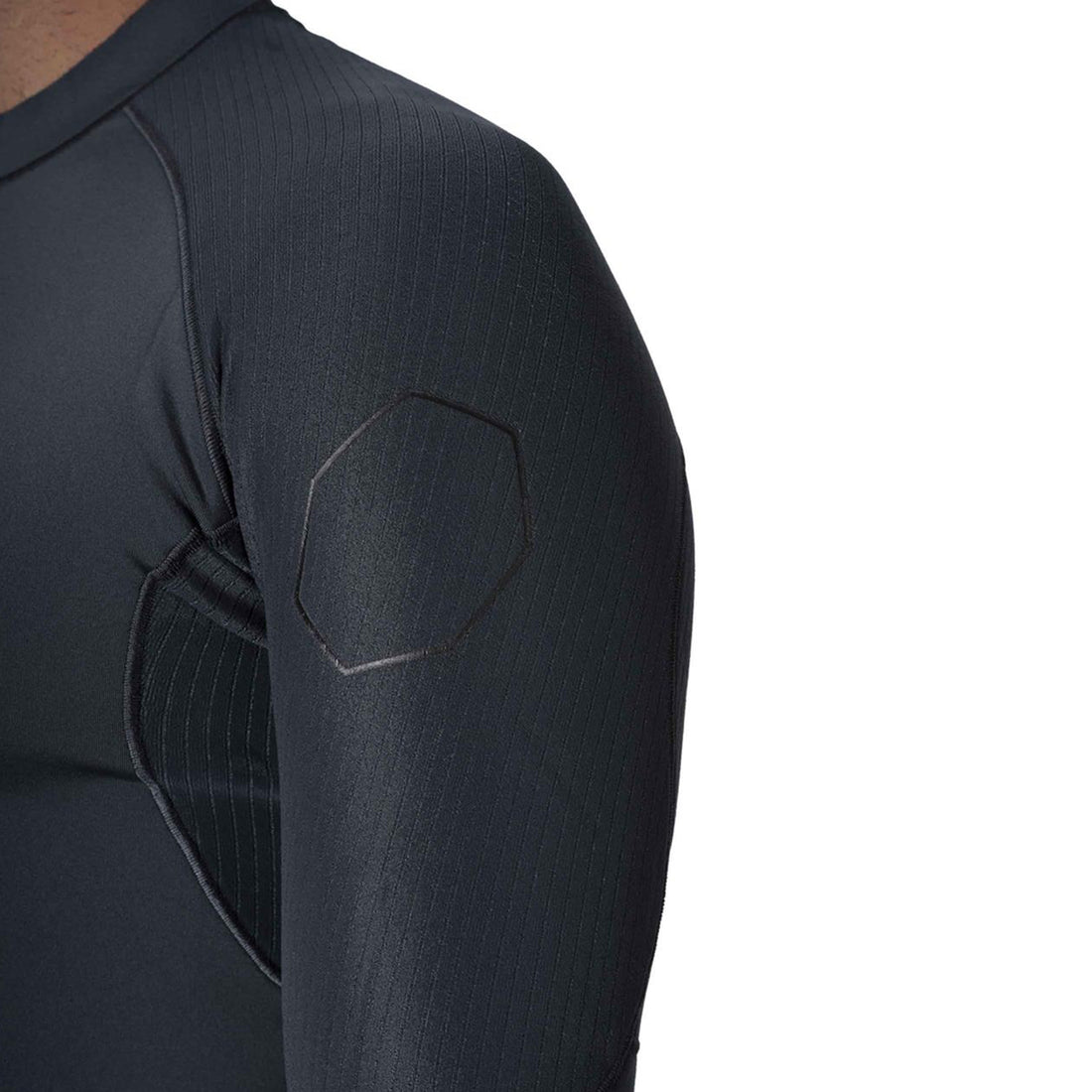 Vissla High Seas II 1mm Long Sleeve Wetsuit Jacket in Graphite — ultra-flexible limestone neoprene surf jacket at Freeride Surf & Skate NZ.