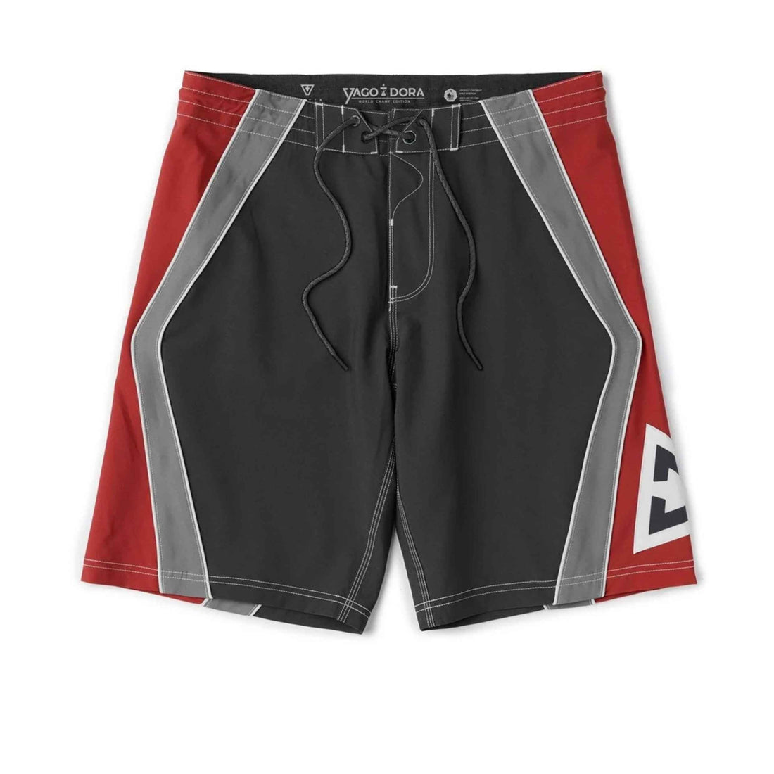 Vissla Lets Go Yago 21" Boardshorts in Phantom by Yago Dora, available at Freeride Surf & Skate NZ.