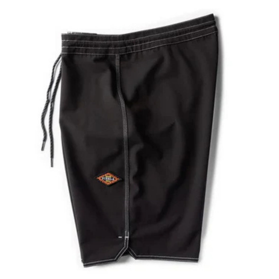 Vissla Long Sets 21" Boardshorts Black — classic long-length surf boardshorts with stretch fabric, available at Freeride Surf & Skate NZ.
