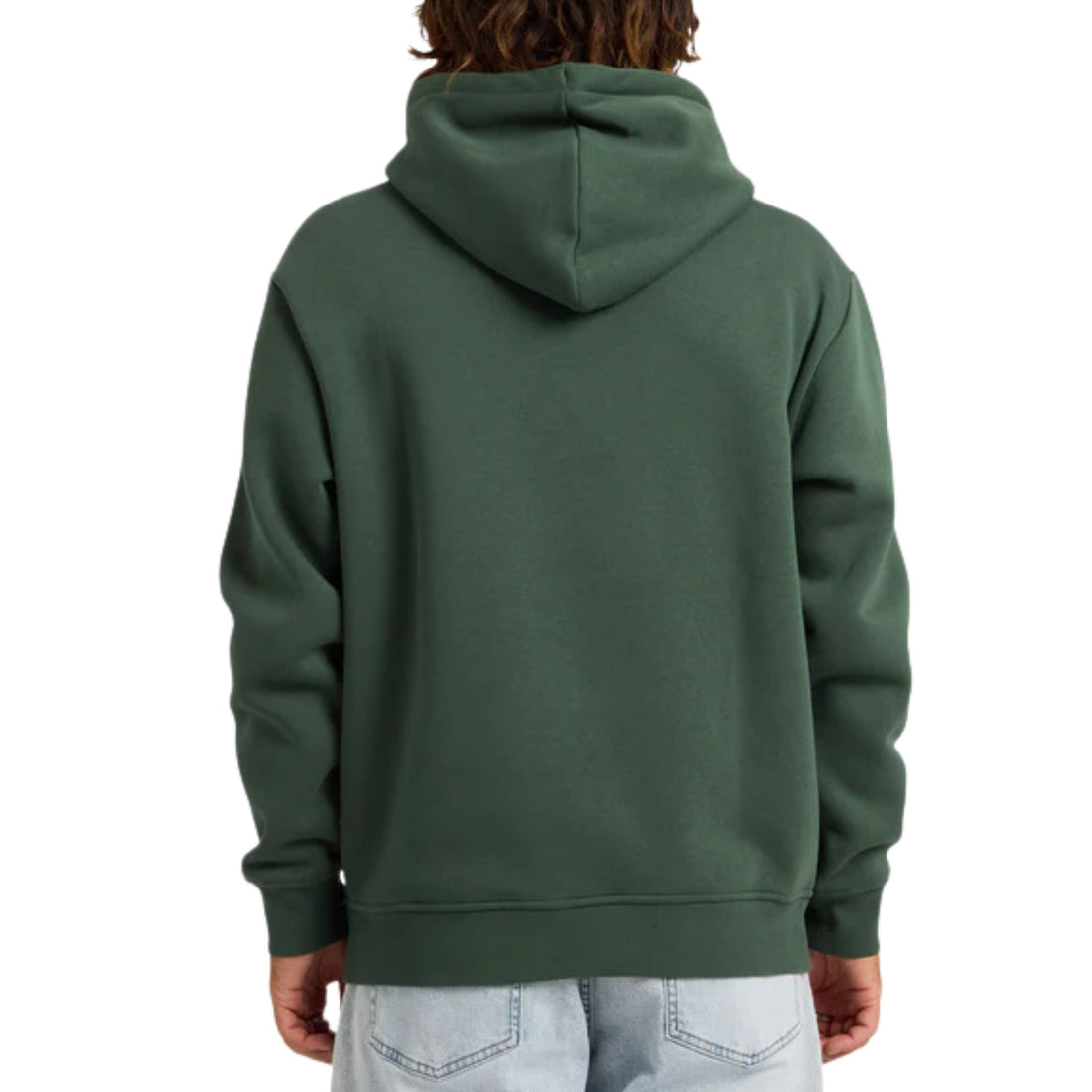 Volcom Vologo hooded sweat alpine green fleece hoodie available at Freeride Surf & Skate NZ.