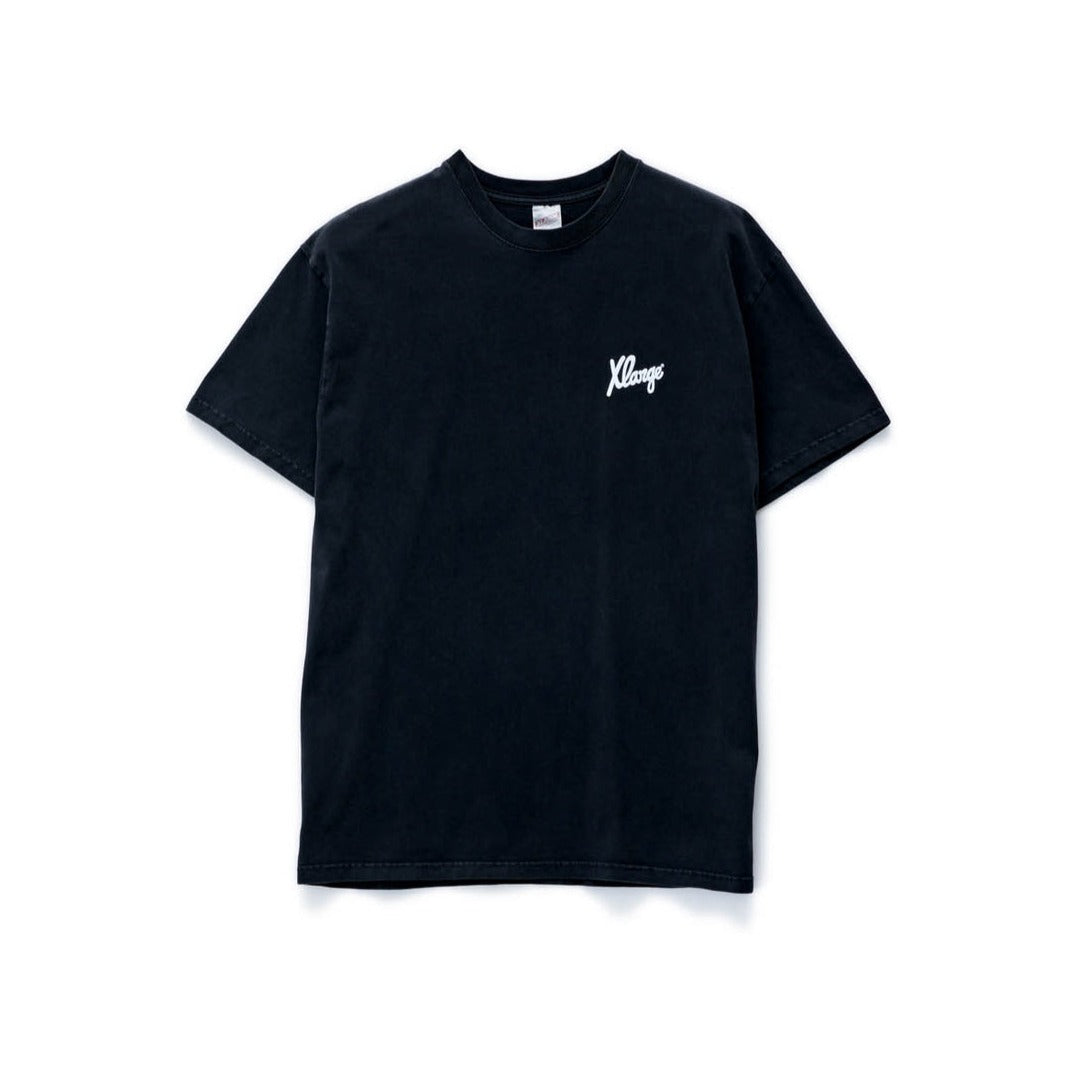 XLarge Dice SS Tee in Pigment Black available at Freeride Surf & Skate NZ.