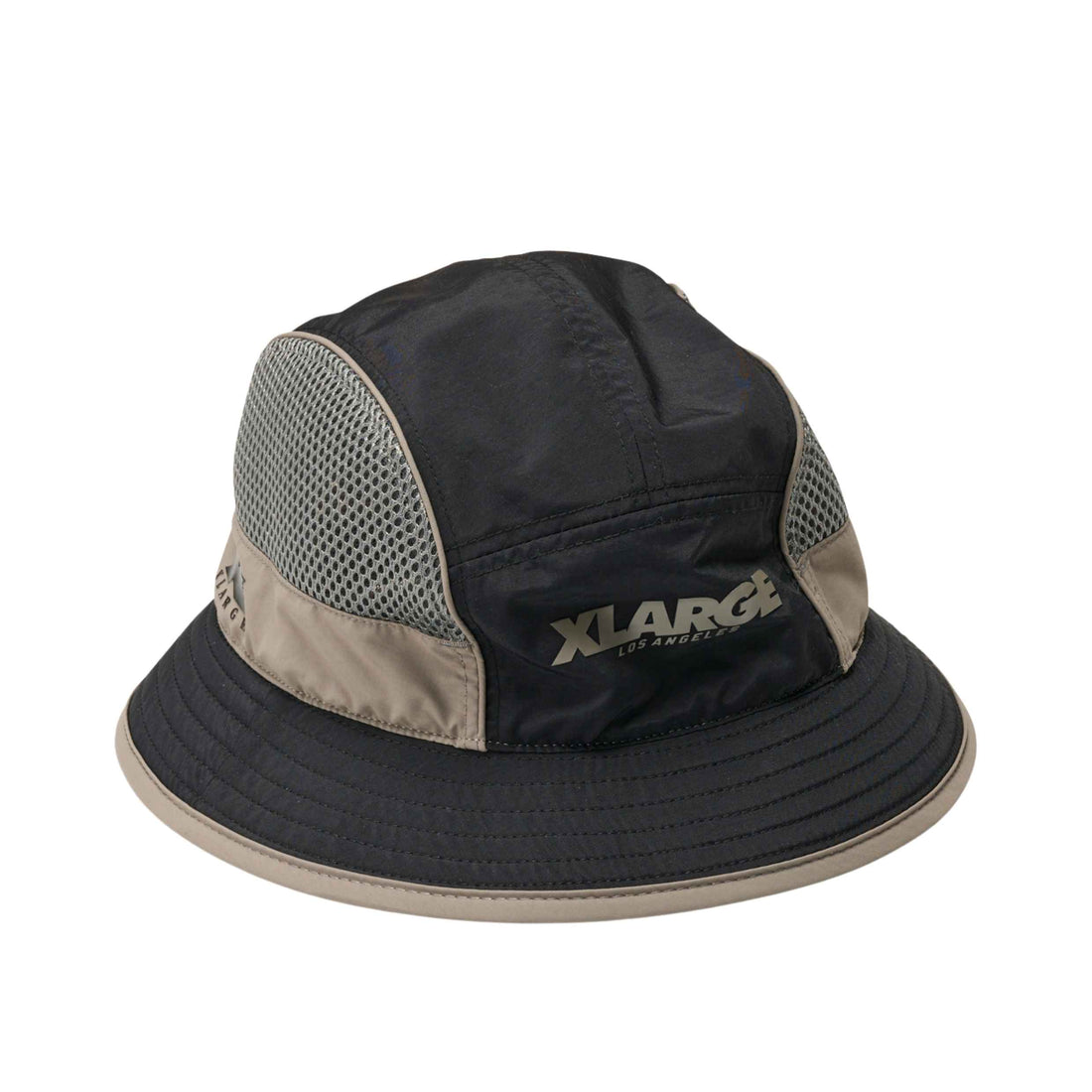XLARGE Football Bucket Hat — retro sports-inspired bucket hat with contrast panels and embroidered XLARGE logo, available at Freeride Surf & Skate NZ.
