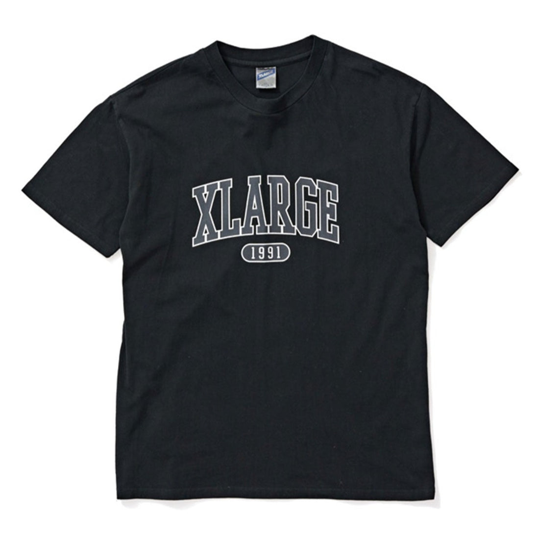 XLarge Madball Tee in Washed Black available at Freeride Surf & Skate NZ.
A black short-sleeved crew neck t-shirt with 'XLARGE 1981' printed in white on the chest.