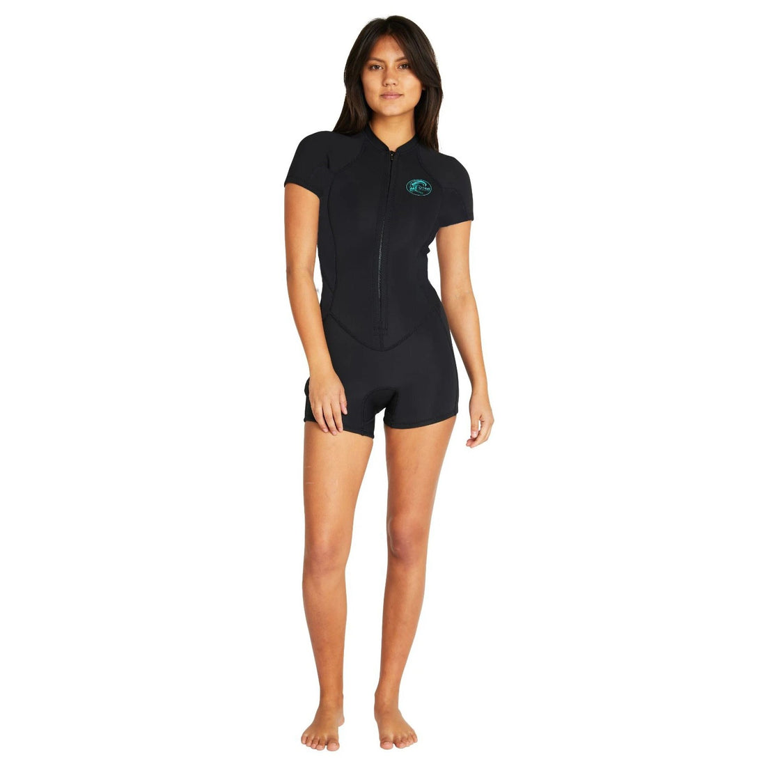 O'NEILL BAHIA FRONT ZIP SS SPRING SUIT 2MM BLACK