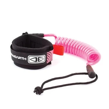 OCEAN AND EARTH BODYBOARD BICEP COIL CORD PINK