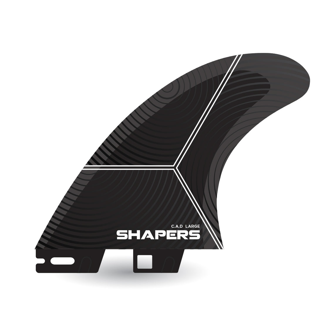 SHAPERS C.A.D LARGE 3-FIN SHAPERS 2 BASE