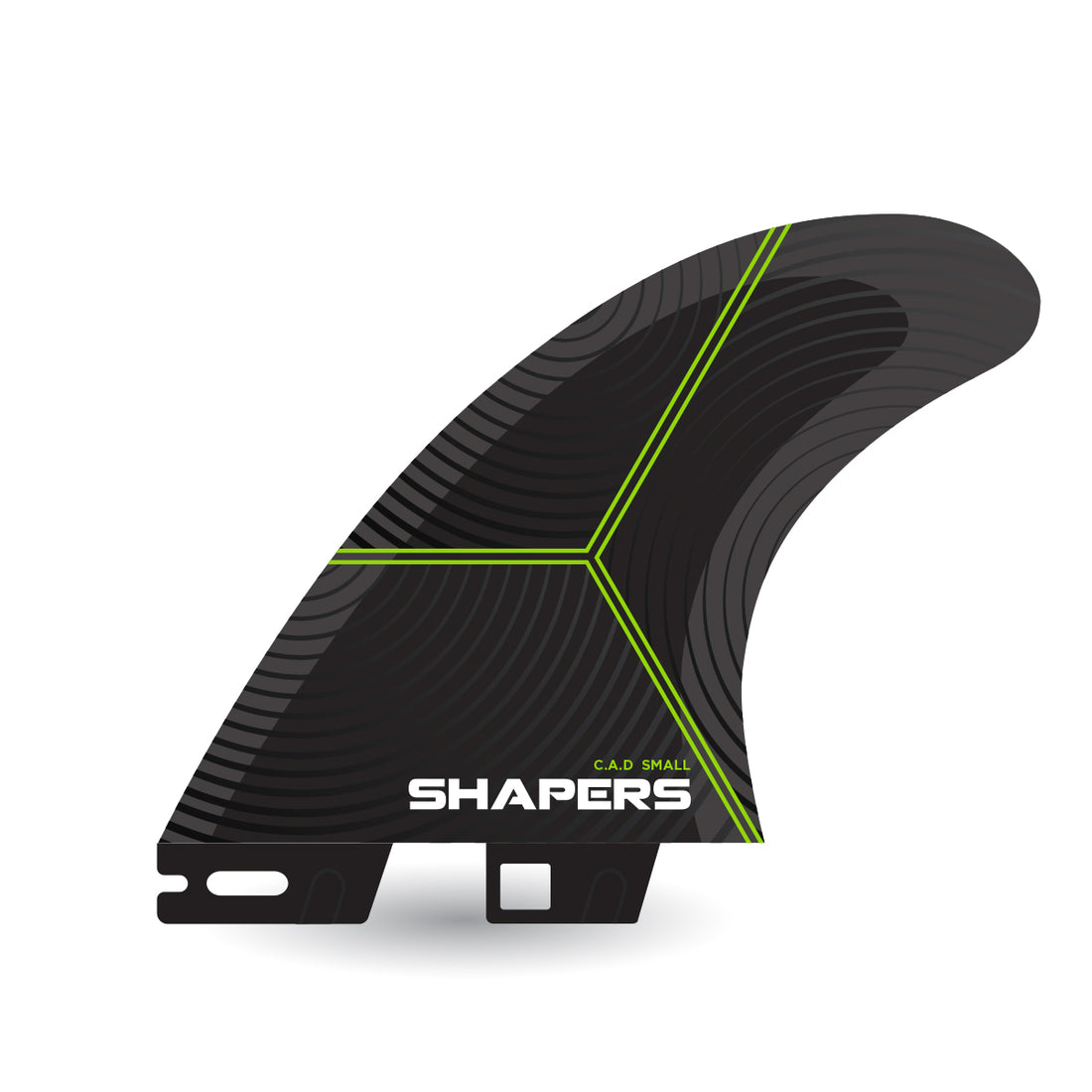 SHAPERS C.A.D SMALL 3-FIN SHAPERS 2 BASE